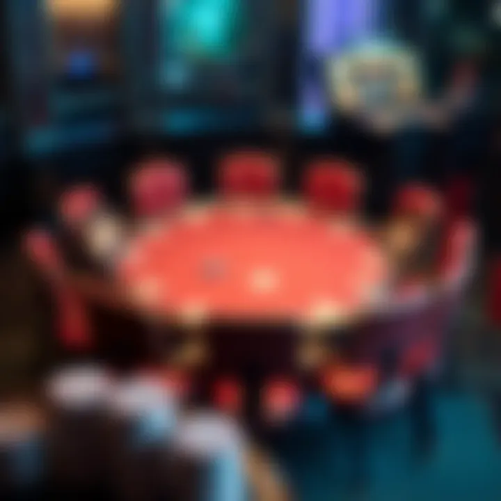 Optimal Seating Arrangement for Poker A diagram depicting the seating arrangement around a poker table for optimal gameplay.