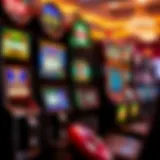 A detailed view of various slot machine types showcasing their unique features