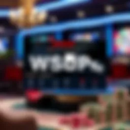 Visual representation of WSOP payout distribution